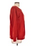 Ann Taylor LOFT Outlet 100% Cotton Red Pullover Sweater Size L - photo 4