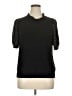 Adrianna Papell Black Pullover Sweater Size XL - photo 1