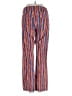Free People Stripes Red Casual Pants Size XS - photo 2