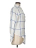 Thread & Supply 100% Rayon Plaid Ivory Long Sleeve Button-Down Shirt Size M - photo 4