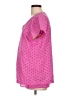 Gap 100% Cotton Polka Dots Pink Active T-Shirt Size L - photo 5