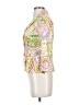 Max Mara Paisley White Pink Blazer Size 2 - photo 5