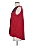 Perseption Concept Burgundy Sleeveless Blouse Size M - photo 5