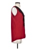 Perseption Concept Burgundy Sleeveless Blouse Size M - photo 4