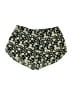 Ambiance Apparel 100% Polyester Floral Gold Shorts Size L - photo 1