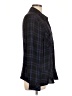 CAbi 100% Rayon Plaid Black Long Sleeve Button-Down Shirt Size L - photo 4