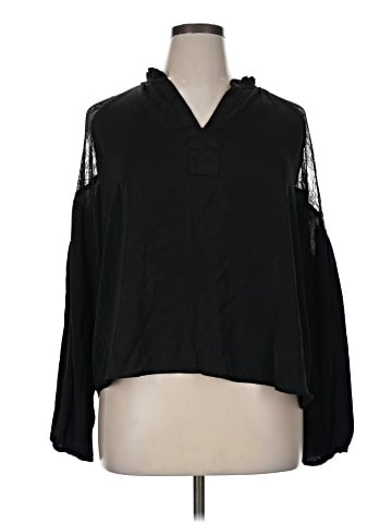 MELLODAY Long Sleeve Blouse (view 1)