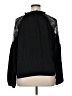 MELLODAY Black Long Sleeve Blouse Size XL - photo 2