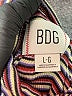 BDG Stripes Brown Long Sleeve Turtleneck Size L - photo 7