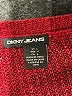 DKNY Jeans Burgundy Poncho Size L - photo 7