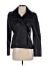 Worth New York 100% Leather Black Leather Jacket Size 8 - photo 1