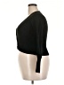 Aqua 100% Polyester Black Cardigan Size XL - photo 5