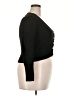 Aqua 100% Polyester Black Cardigan Size XL - photo 4