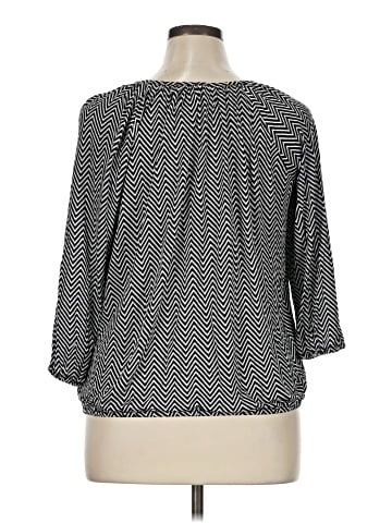 MICHAEL Michael Kors 3/4 Sleeve Top (view 2)