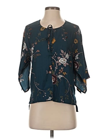Maurices 3/4 Sleeve Blouse (view 1)