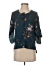 Maurices 100% Polyester Teal 3/4 Sleeve Blouse Size S - photo 1