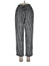 Unbranded 100% Polyester Stripes Silver Casual Pants Size L - photo 1