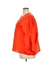 Harshman 100% Cotton Orange 3/4 Sleeve Blouse Size 3X - photo 5