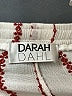 Darah Dahl 100% Rayon Stripes Red Casual Pants Size S - photo 4