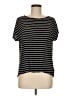 Gap Stripes Black Short Sleeve T-Shirt Size M - photo 1