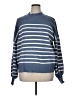 Zesica Stripes Blue Pullover Sweater Size XL - photo 1