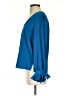CeCe Blue Long Sleeve Blouse Size S - photo 5