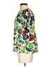See By Chloé Floral Multi Color Green Short Sleeve Blouse Size 2 - photo 5