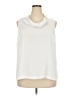 Vince Camuto 100% Polyester White Sleeveless Blouse Size XXL - photo 1
