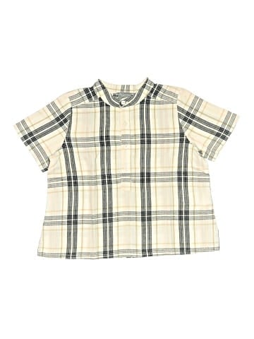 Bonpoint Short Sleeve Button-Down Shirt (view 1)