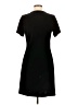 Michael Simon Solid Black Casual Dress Size M - photo 2