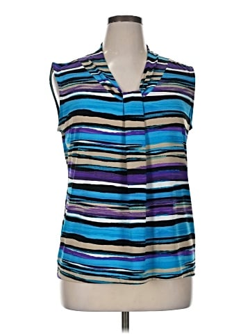 Dana Buchman Sleeveless Blouse (view 1)