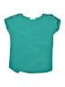 Soprano 100% Polyester Teal Short Sleeve Top Size 16 - photo 1