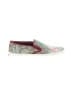 Gucci 100% Leather Graphic Gray Red Sneakers Size EU (IT) 38 1/2 / US 8 1/2 - photo 1