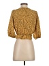 Sienna Sky Yellow 3/4 Sleeve Blouse Size XS - photo 2