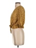 Sienna Sky Yellow 3/4 Sleeve Blouse Size XS - photo 5