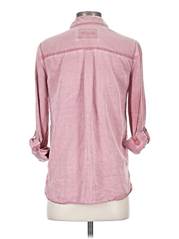 Express 3/4 Sleeve Button-Down Shirt (view 2)