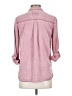 Express 100% Lyocell Pink 3/4 Sleeve Button-Down Shirt Size XS - photo 2