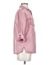 Express 100% Lyocell Pink 3/4 Sleeve Button-Down Shirt Size XS - photo 4
