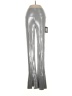 Norma Kamali Metallic Silver Casual Pants Size S - photo 1