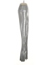 Norma Kamali Metallic Silver Casual Pants Size S - photo 4