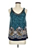 Apt. 9 100% Rayon Blue Tank Top Size M - photo 1