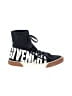 Givenchy Blue Black Canvas Boxing High Top Sneakers Size EU 39 - photo 1