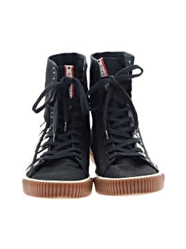 Givenchy Canvas Boxing High Top Sneakers (view 2)