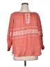 Chaps 100% Cotton Pink 3/4 Sleeve Blouse Size XL - photo 1