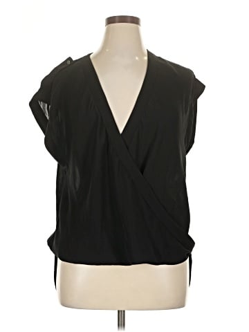 Jennifer Lopez Short Sleeve Blouse (view 1)