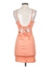 Blāshe Solid Orange Cocktail Dress Size S - photo 2