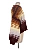 Zara Color Block Burgundy Pullover Sweater Size L - photo 4