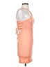 Blāshe Solid Orange Cocktail Dress Size S - photo 4