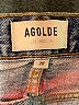 AGOLDE 100% Organic Cotton Graphic Blue Jeans Size 28 waist - photo 7
