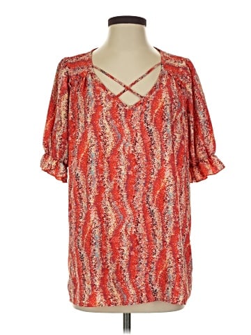 Hailey & Co. Short Sleeve Blouse (view 1)